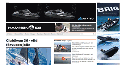 Desktop Screenshot of hamnen.se